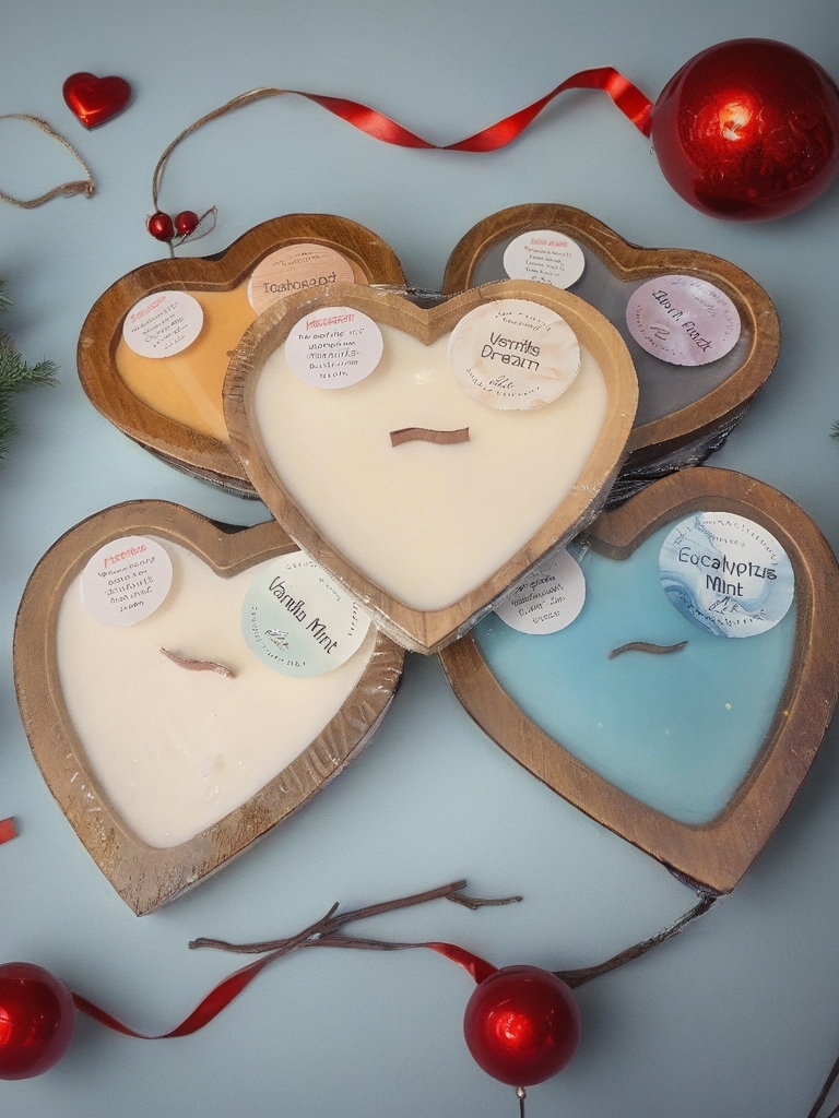 Wood Heart Collection